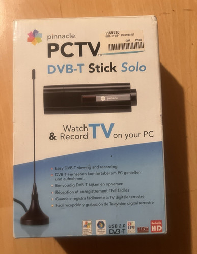 Pinnacle pctv dvb stick - pctv, solo