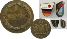 Leichtatheltik Länderkampf 1955 1958 Olympia 1960 Medaille Abzeichen Pin