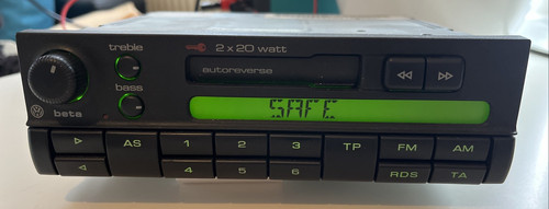 Autoradio beta 4 - autoradio, vw