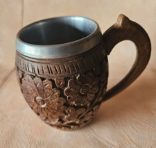 handgeschnitzter Holzhumpen 0,25 L Bierkrug