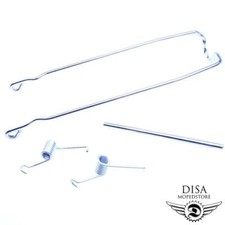 Gepäckträger Bügel Chrom Klammer Spannbügel für Hercules Prima M 2 3 4 5 S