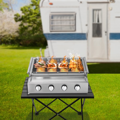 Edelstahl gas bbq - bbq, camp