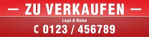 Pvc werbebanner plane zu - plane, "zu