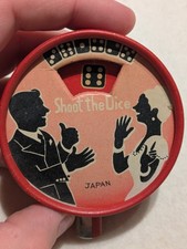 Super seltener alter Würfelautomat aus Pappe Würfelspiel Gesellschaftsspiel 50er