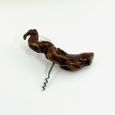 Korkenzieher Wurzelholz Griff | Vintage Flaschenöffner | Deko rustikal Unikat