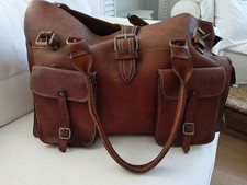 Vintage Cowboy braunem Leder