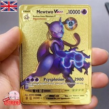 Pokemon Karte Mewtwo VMAX Gold