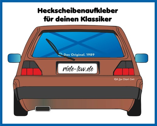 Das original aufkleber sticker - das,