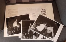 John Lennon & Yoko, Royal Albert Hall 1968 Foto Mappe 3 s/w Beatles lim. Edition