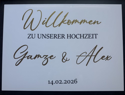 Personalisiertes acrylglas - personalisiertes,