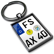 Motorradkennzeichen Schlüsselanhänger Nummernschild Motorrad Kennzeichen Geschen