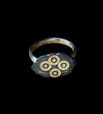 Antiker Byzantinischer Evil Eye Ring – Vintage Amulett, Talisman, Schutz Schmuck