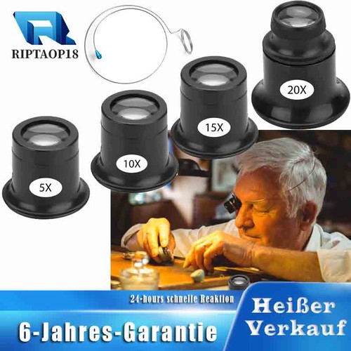 Uhrmacherlupe 10x 15x 20x - uhrmacherlupe, 5x/10x/15x/20x