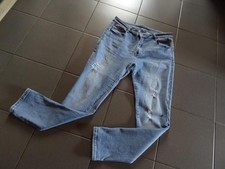 Made in China Jeans destroyed Style 44 46 48 blau Ton Stretchanteil