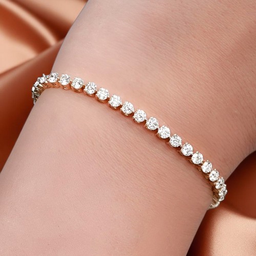 Rundschliff diamant armband - diamant,
