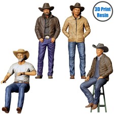 Cowboy - Männer mit Hut Set -