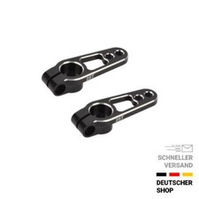 ✅ 2x Alu Servoarm Servohorn Servohebel 31mm SW/SL CNC 25T Futaba Align Savöx KST