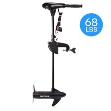 Elektro Außenborder 68 LBS Bootsmotor Batterie Led Ponton Boot Motor 12V METEOR