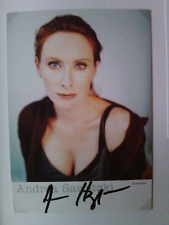 ❌ Andrea Sawatzki - Autogrammkarte - handsigniert #65 ❌