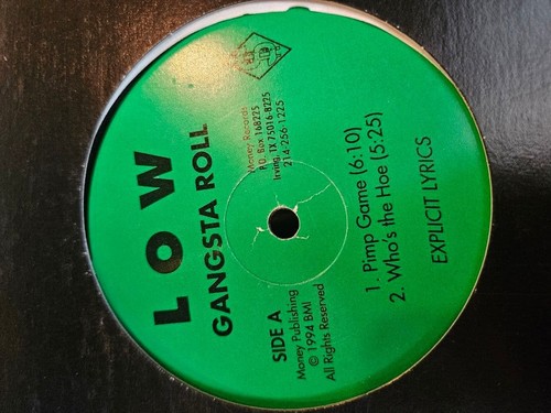 Low gangsta roll - gangsta, vinyl