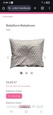 Babydorm Kissen Größe 1 mit Kissenbezug