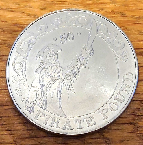 Pirate pound token jeton - pirate,