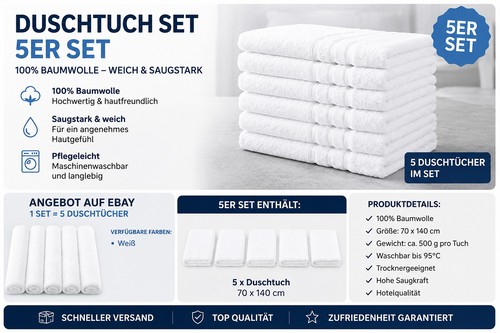Duschtuch badetuch - 5,