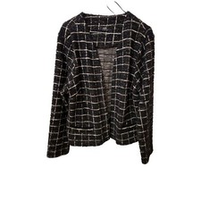 Wallis Damen Strickjacke Cardigan schwarz Glitzer Gr. 44