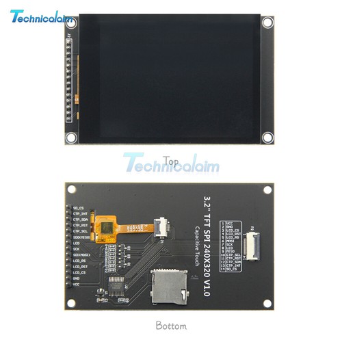 Spi serial tft capacitive - spi,