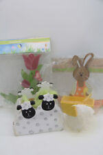 3er Set Ostern Dekokorb Holz