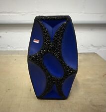 Roth Vase Blau Fat Lava 60s