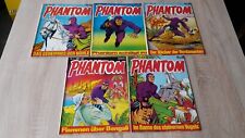 Phantom Band 1 - 5 Rar ! Deutsch 1.Auflage Bastei Verlag 1974