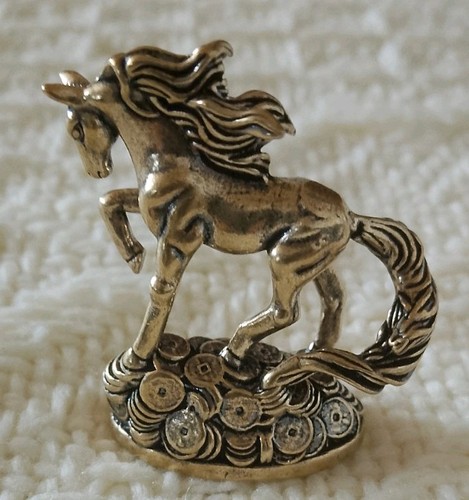 Pferd aus messing cm hoch - pferd, messing,