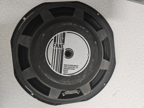Fane inch woofer - inch,