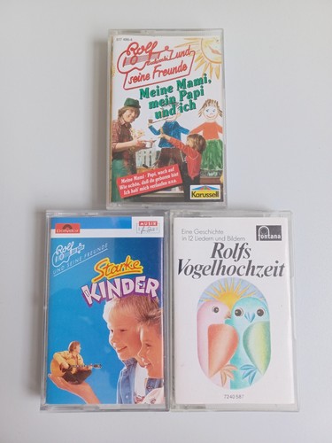 Musikkassetten rolf - 3x, mc