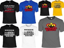 Küchenchef T-Shirt Koch Köchin Arbeitsshirt Küchenchef - Sprüche Koch Profikoch