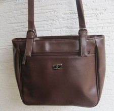  Handtasche Umhängetasche mittel groß Dennis Parrot Tasche Shopper braun neu