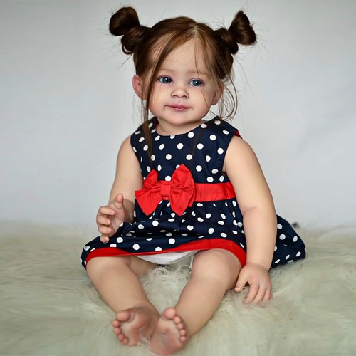 Reborn baby doll - reborn, painted