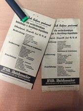 35x Orig. Flugblätter 2.WK BDM Pimpf Jugend Roithmaier München Ausrüstung Flyer