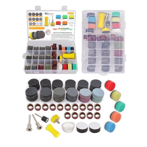 Schleifpapier set 268 stück - schleifpapier,