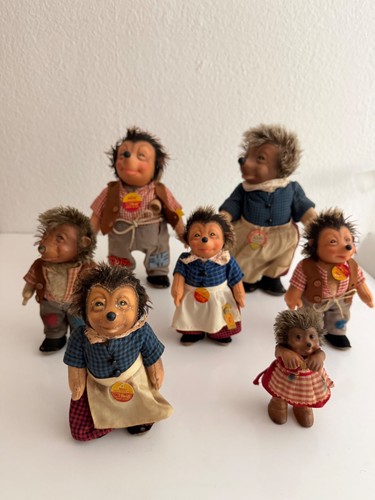 Steiff igel famile - steiff,