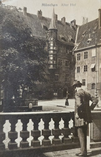 München alter hof 1913 - ak,