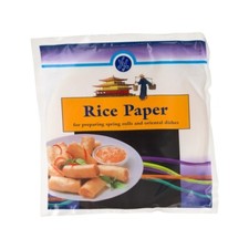 200g Reispapier zum Kochen 22cm Rice Paper Vietnam Reis Frühlingsrollen Loempia