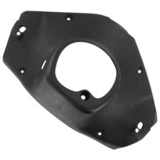 Lenkerverkleidung unten schwarz Frontverkleidung Frontschürze Frontmaske Scooter