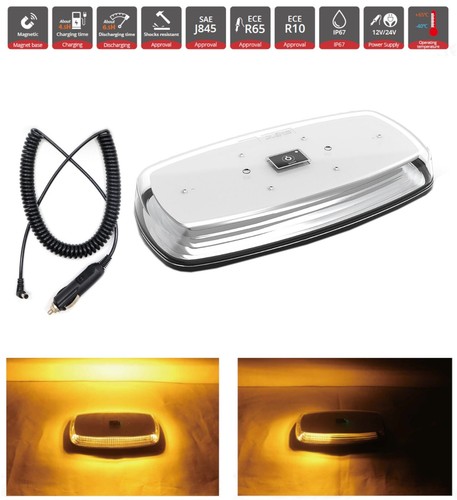 Led rundumleuchte orange - led,