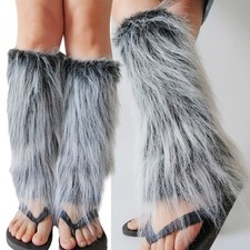 Faux Furs Leg Warmer Winter