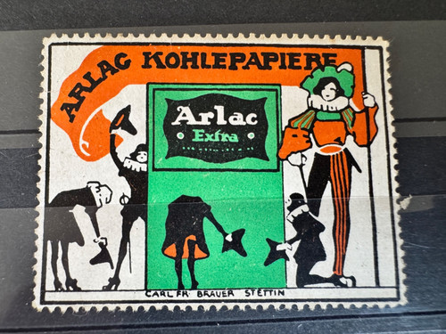 Reklamemarke siegelmarke arlag - reklamemarke,