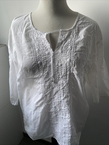 Longbluse bluse bestickt - longbluse,