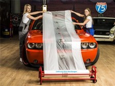 Lackierfolie 5m x 120m Lackierschutzfolie 600m² Folie statisch farbhaftend