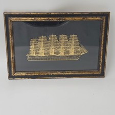 Vintage Segelschiff Wandbild